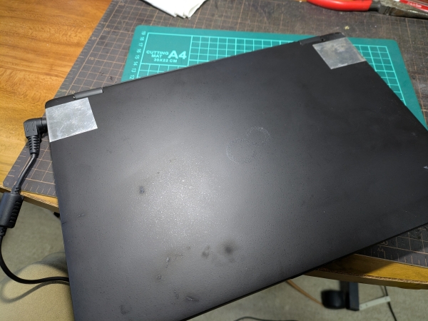 トップカバーの補修は出来たかな